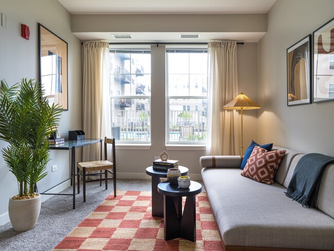 2BR, 2BA - 1,115SF - Second Bedroom - Elmhurst 255