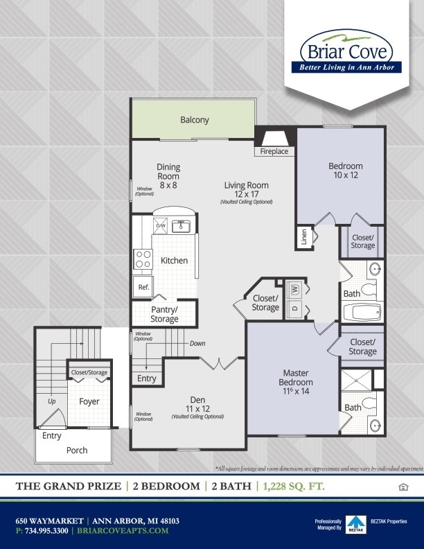 Floor Plan - Grand Prize