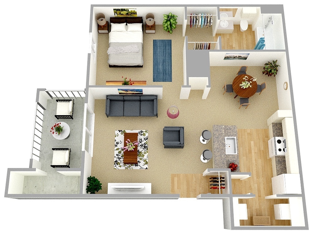 Floor Plan - Discovery (Not Pet Friendly)