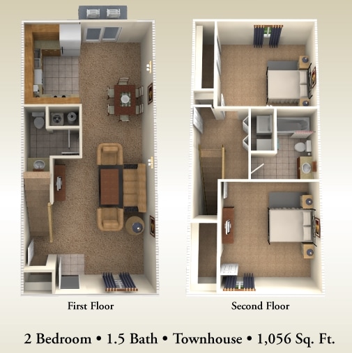 2BR/1.5BA - The Quartz Newly Renovated