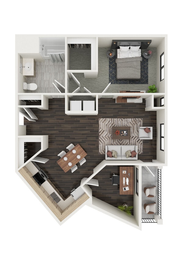 Floor Plan - The Dunbar