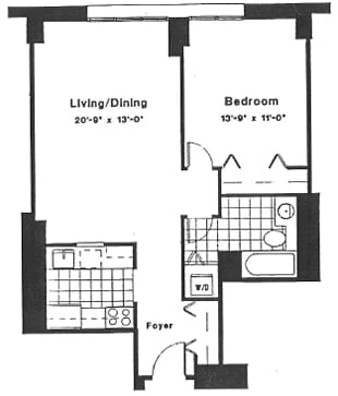 1BR/1BA - A2