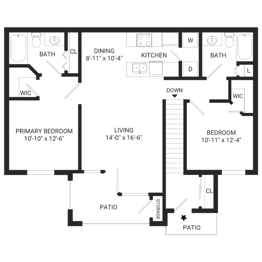 Floor Plan - The Palisade (Upper)