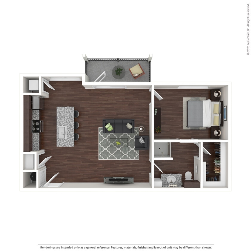 Floor Plan - 1C-Garage
