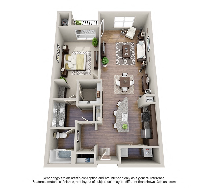 Floor Plan - The Paul D