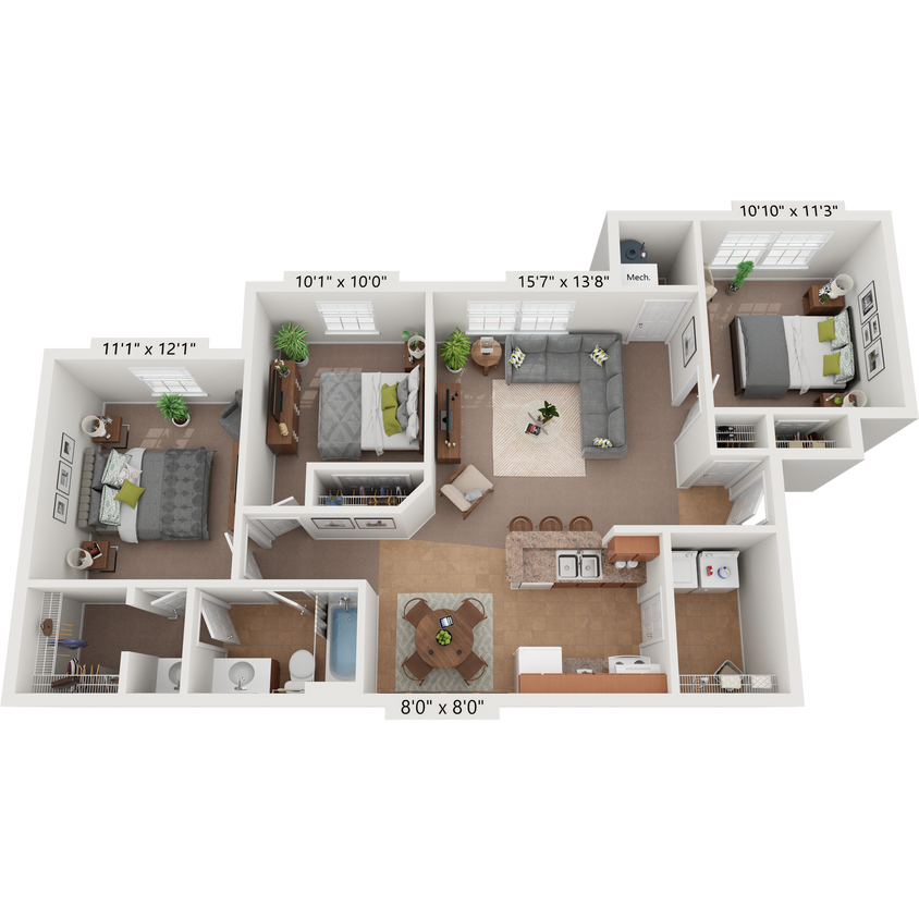 Floor Plan - Cypress