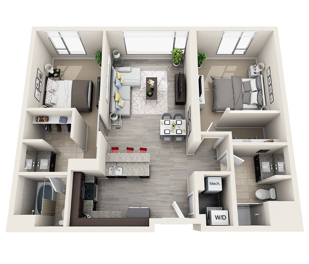 Floor Plan - The Vedder
