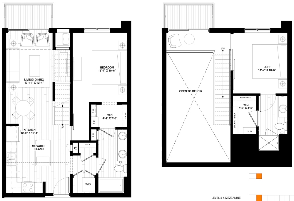 Floor Plan - Harriet Penthouse
