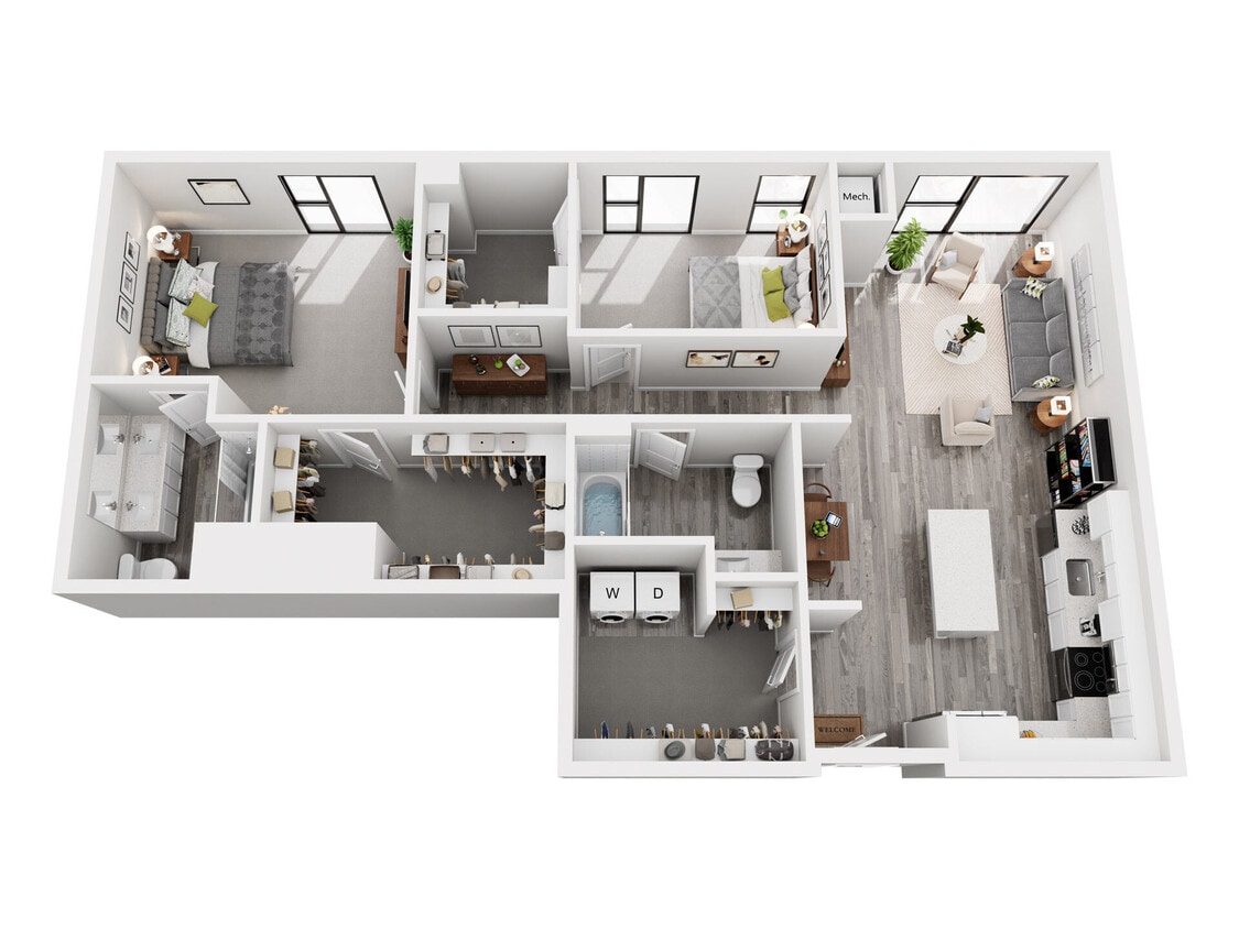 C13 floor plan The Glenn - C13