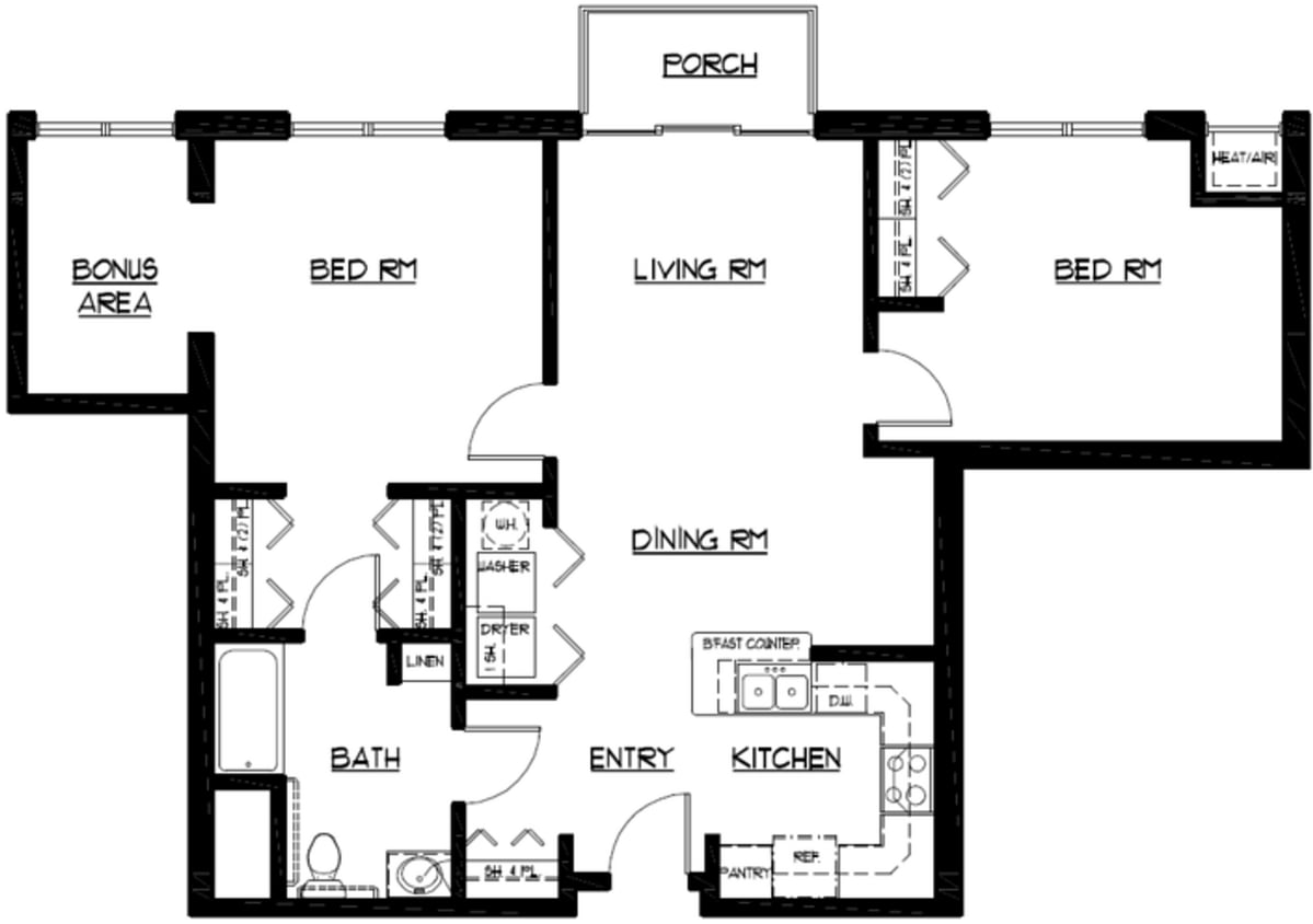 Floor Plan - C4 - 2X1