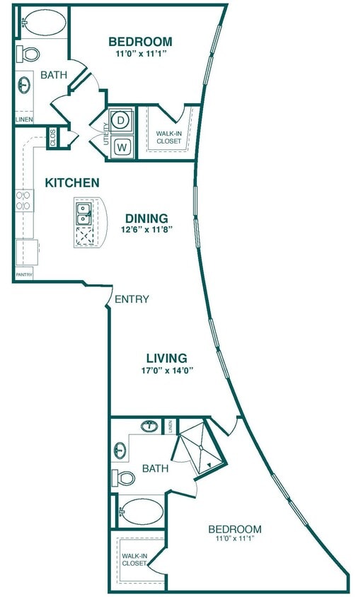 Floor Plan - The Brighton