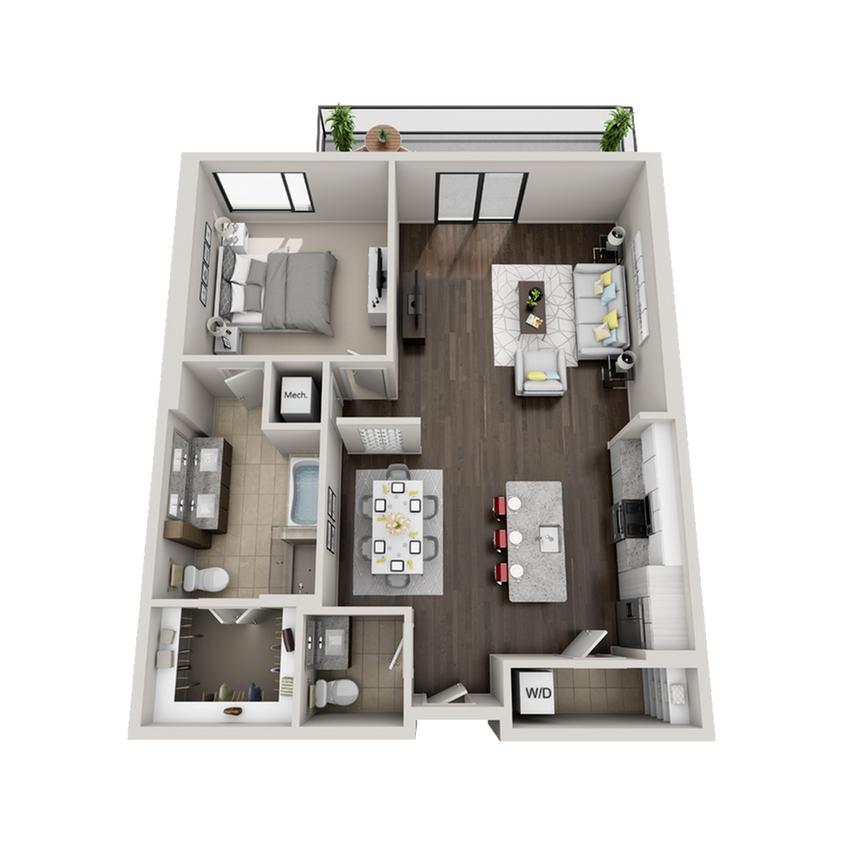 A2 floor plan - The Laurel