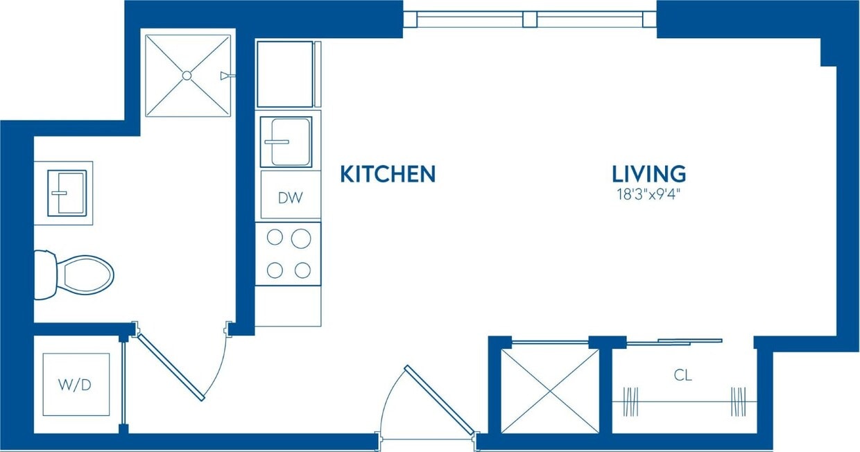 Floor Plan - Studio