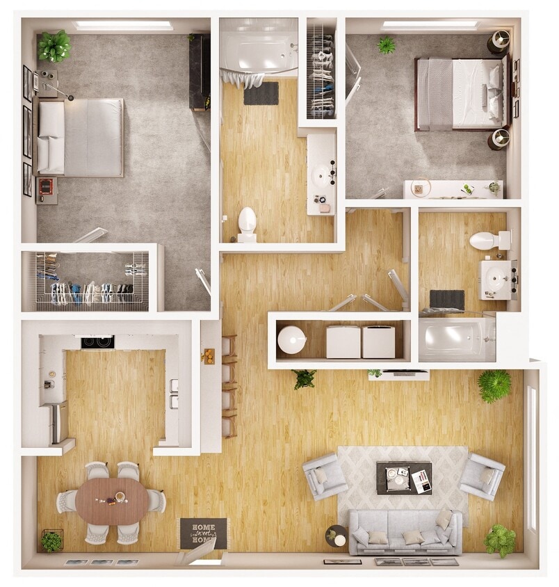 Floor Plan - 2E
