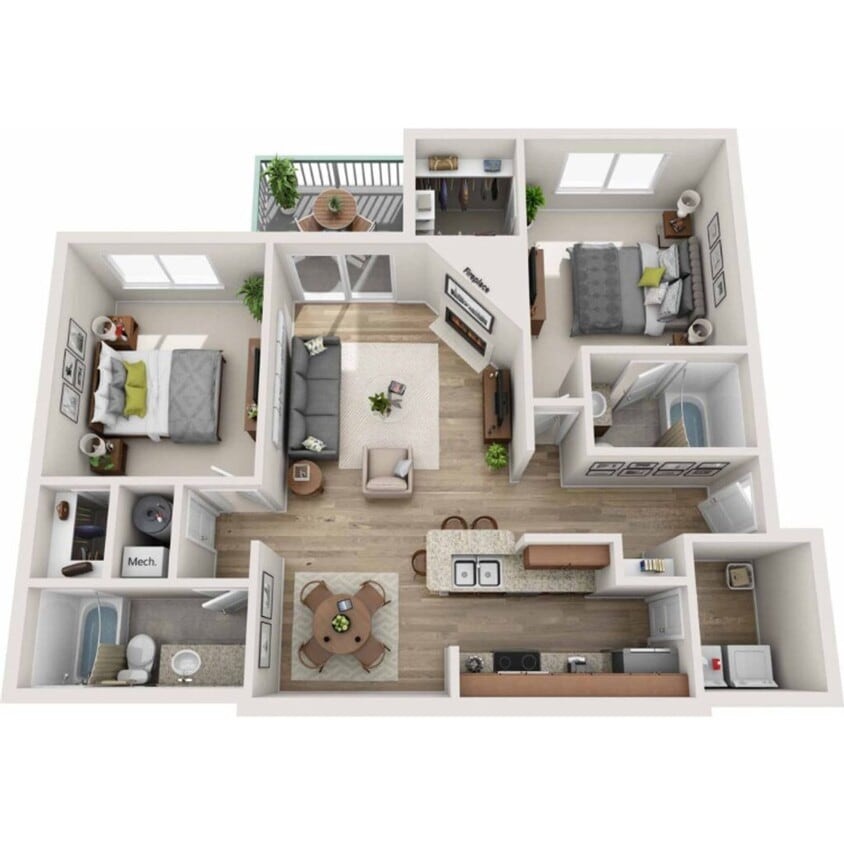 Floor Plan - Lodge-Classic
