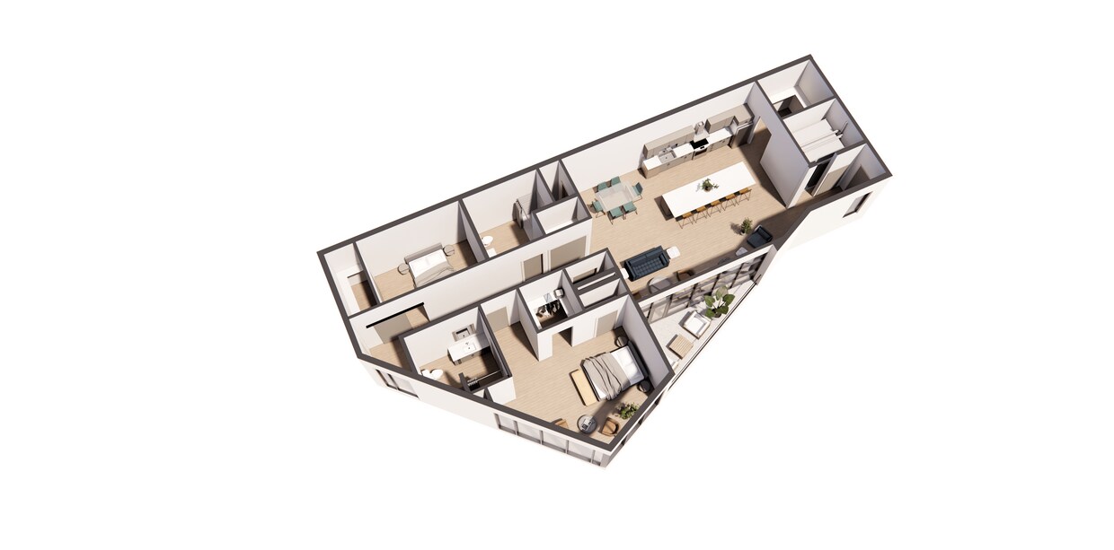Floor Plan - Matisse Penthouse Suite