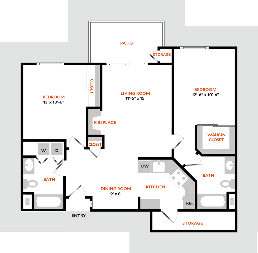 Floor Plan - Plan 2C
