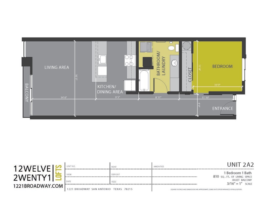 Floor Plan - 2A2