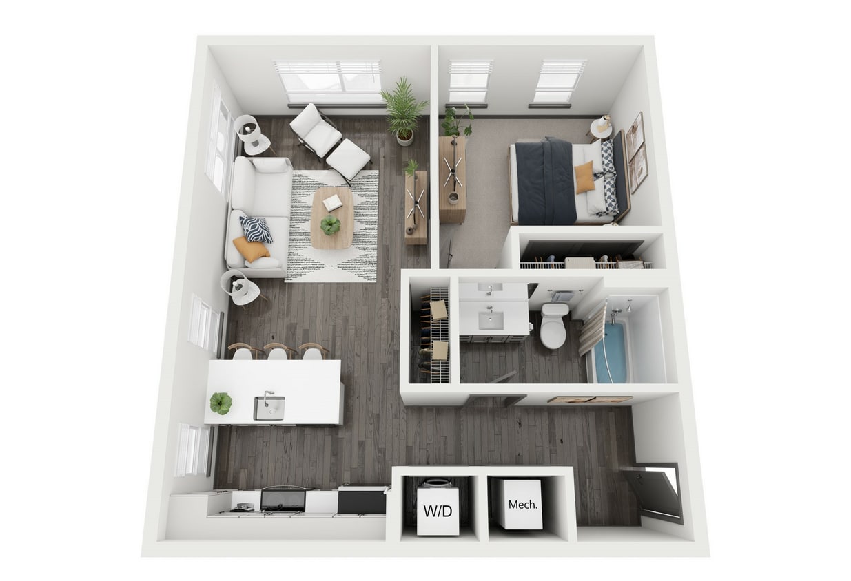 1x1 - Vogue.jpg - Vogue - One Bedroom/One Bathroom