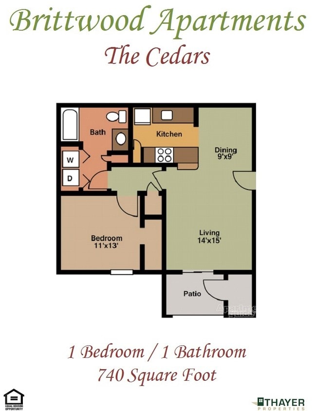 Floor Plan - The Cedars
