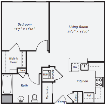 Floor Plan - The Allen