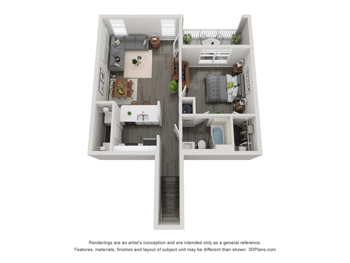 Floor Plan - A1 Upper
