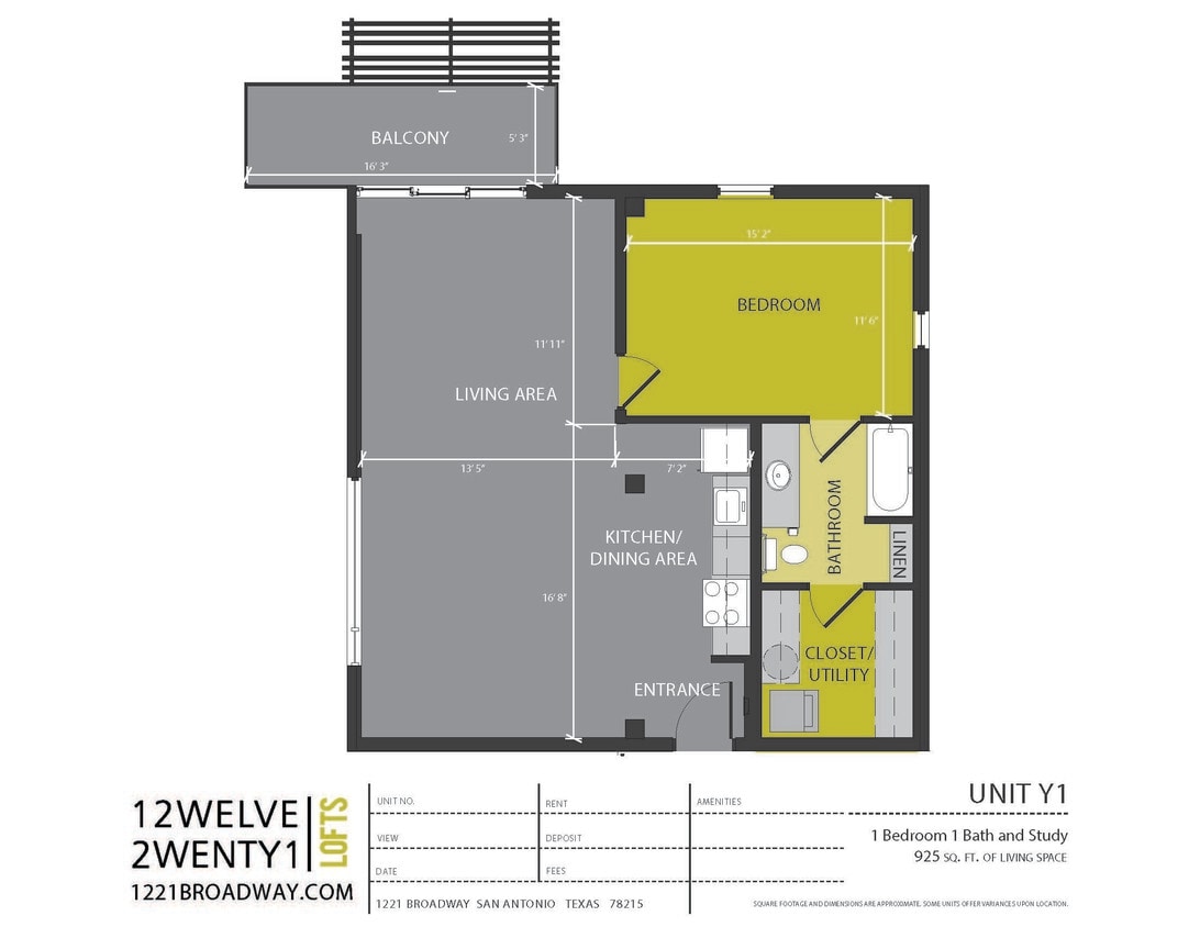 Floor Plan - Y1