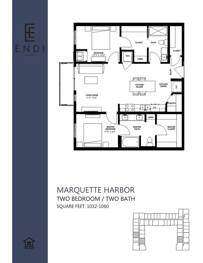 Floor Plan - Marquette Harbor