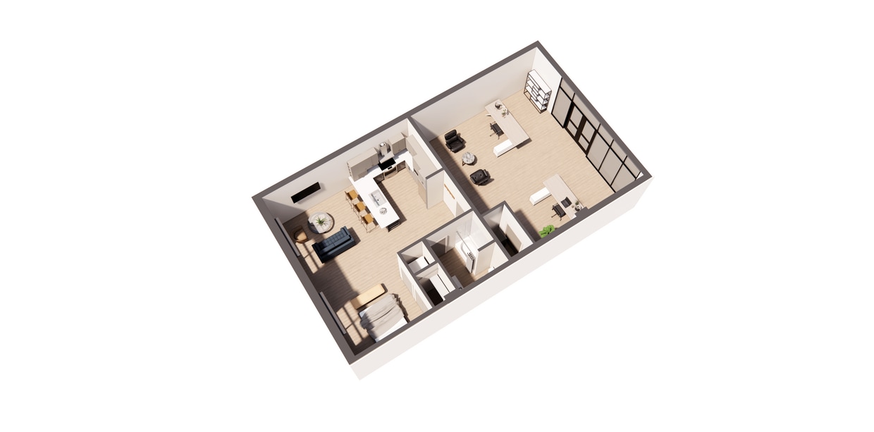 Floor Plan - Picasso Loft