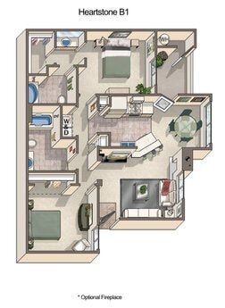 Floor Plan - Heartstone BD