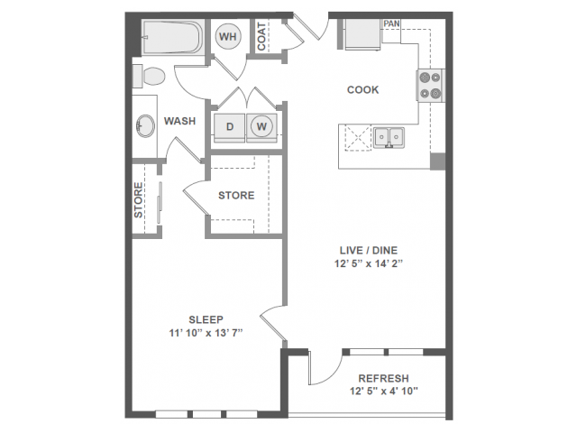 Floor Plan - Monroe