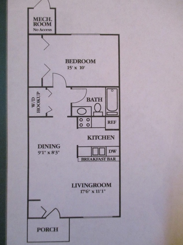 1 Bedroom 682 sq. ft $740 - 1 Bedroom