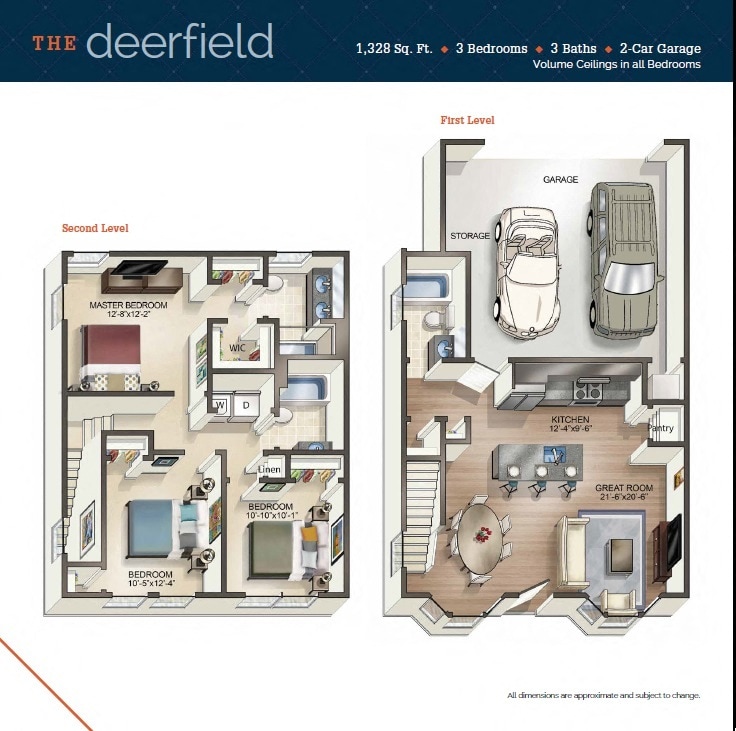 Floor Plan - The Deerfield