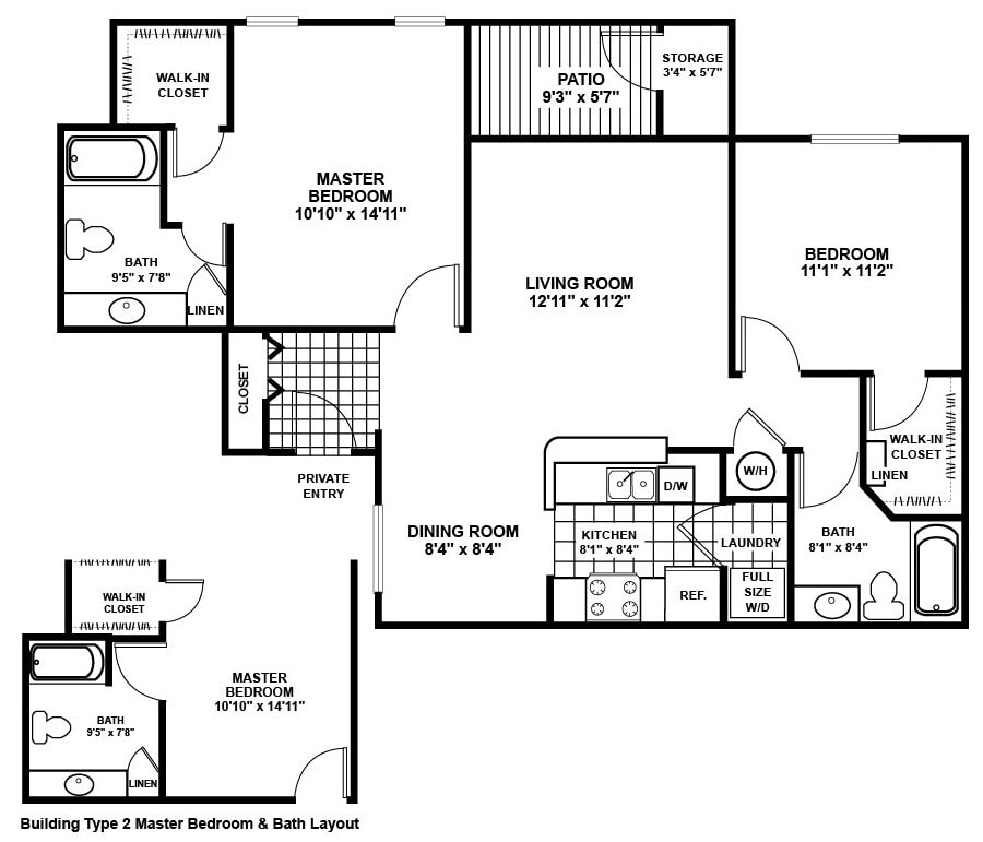 Floor Plan - Willow 1 - Signature