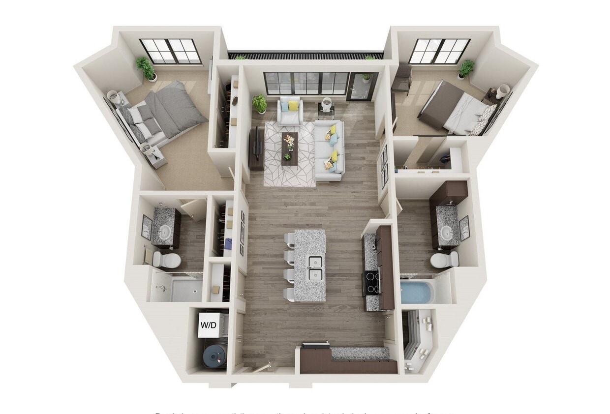 Floor Plan - The Carter
