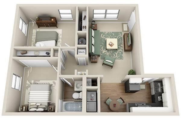 Floor Plan - The Dogwood Plus