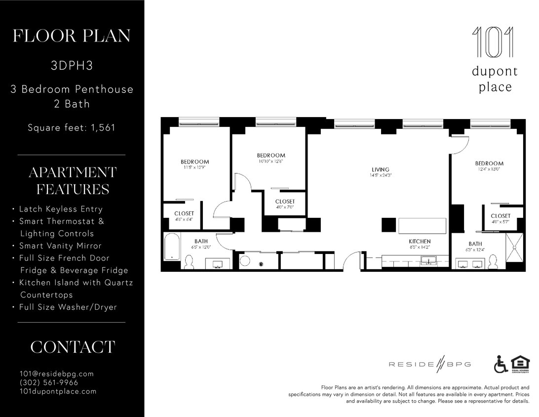 Floor Plan - 3DPH3