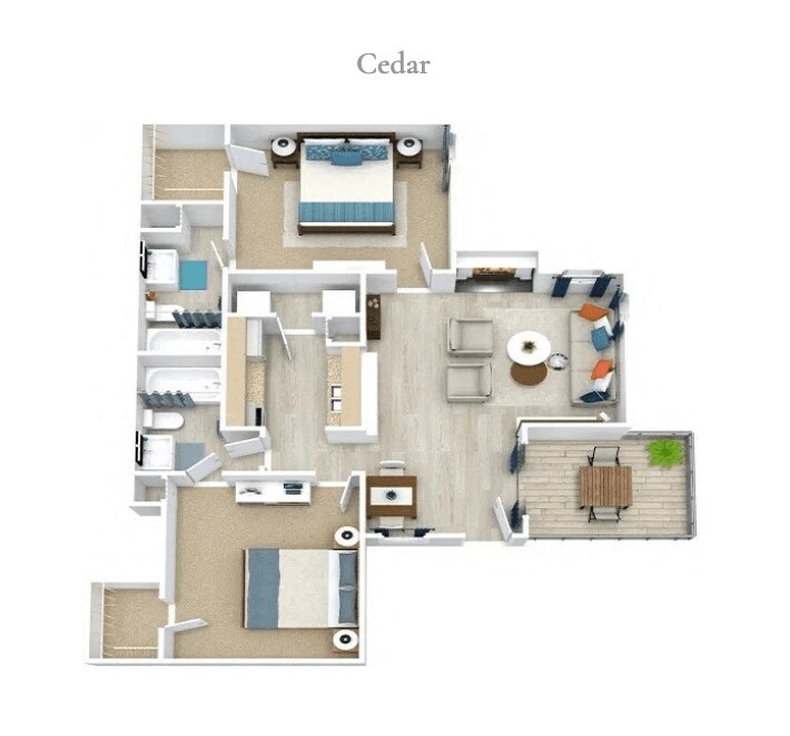 Floor Plan - Cedar
