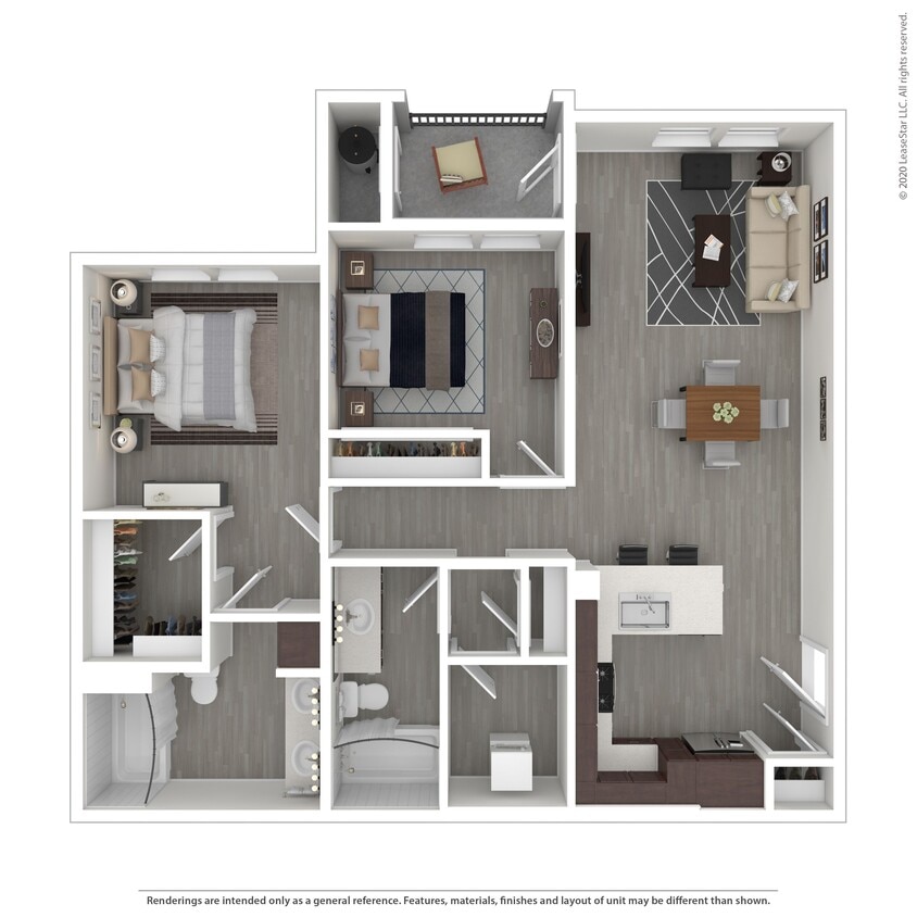 Floor Plan - mr2x2f