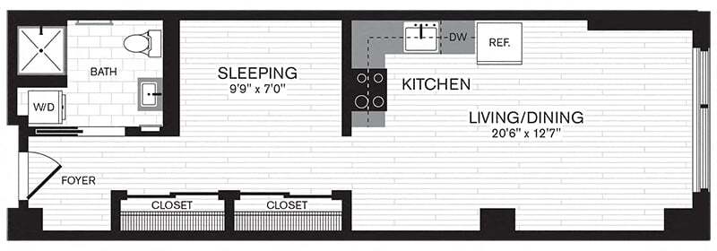 Floor Plan - Studio - L7