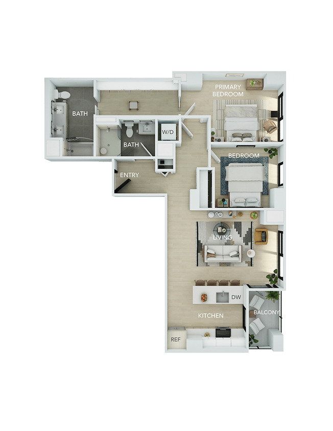 Floor Plan - B1 ADA