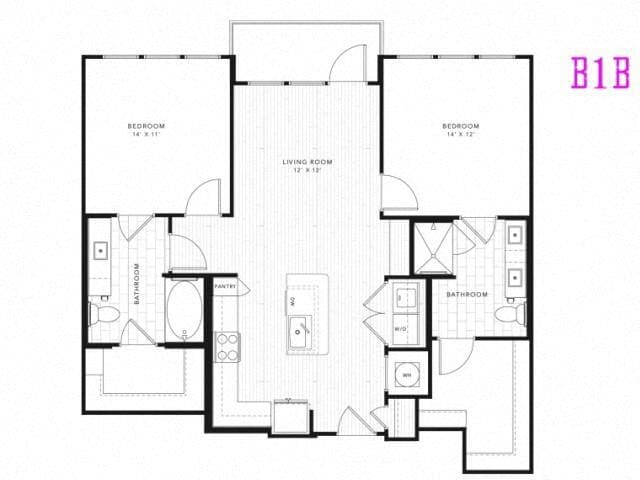 Floor Plan - B1B