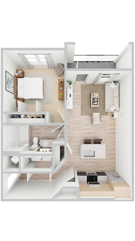 Floor Plan - Whispering Pines - A1