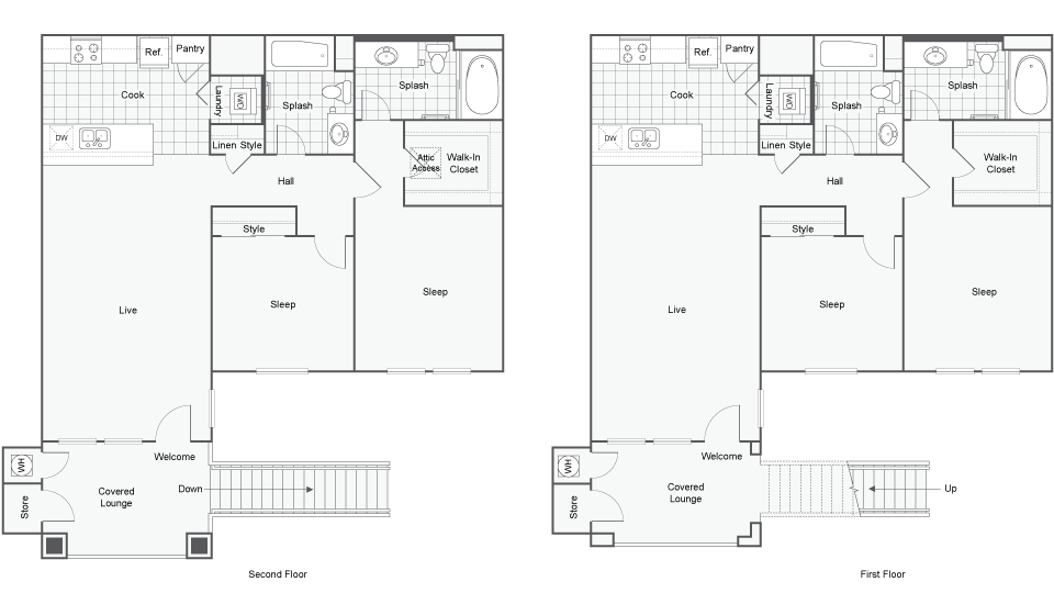 Floor Plan - Santiago