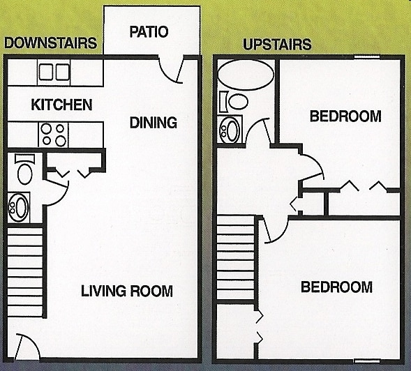 Townhome - 2 Bedroom Townhome