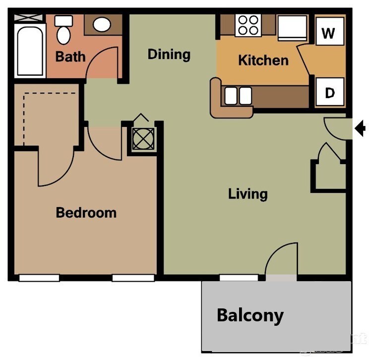 Floor Plan - The Hampton