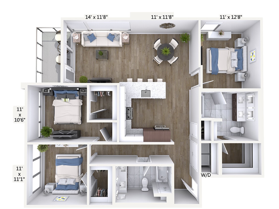 Floor Plan - C1-1370-Sig-Bal