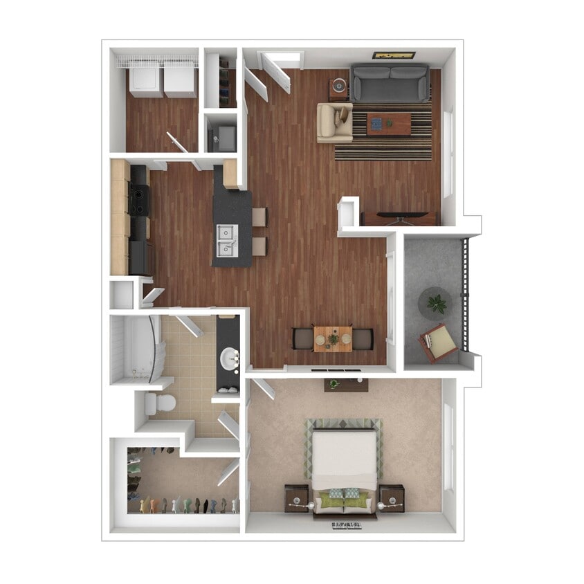 Floor Plan - 1B