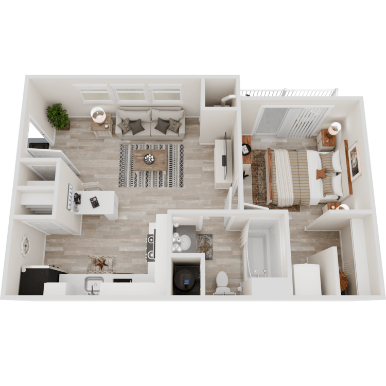 The_Gallerie_1x1_484_SqFt_FP_Overhead_883727.png - The Gallerie