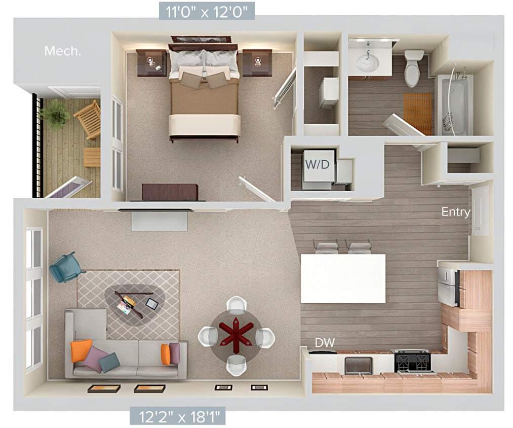 Floor Plan - A1-sc1-730